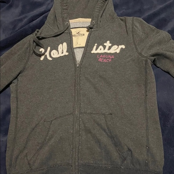 hollister zipper sweater